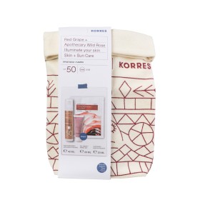 Korres Red Grape+Apothecary Wild Rose Σετ με Αντηλιακή Κρέμα Προσώπου SPF50