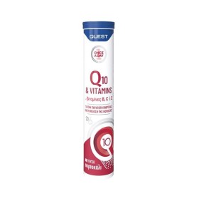 Quest Q10 & Vitamins B,C & E 20eff tabs