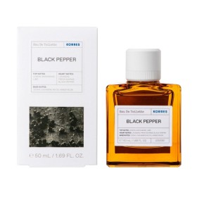 Korres Black Pepper Eau De Toilette Ανδρικό Άρωμα 50ml