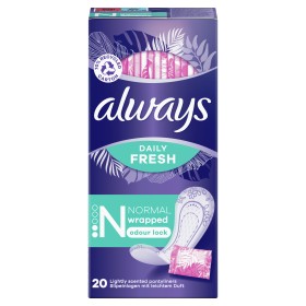 Always Daily Fresh Normal 20 Σερβιετάκια