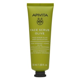 Apivita Scrub Προσώπου με Ελιά για Βαθιά Απολέπιση 50ml