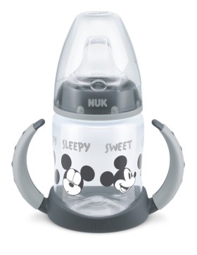 NUK Εκπαιδευτικό Μπιμπερό με Λαβές Mickey 150ml