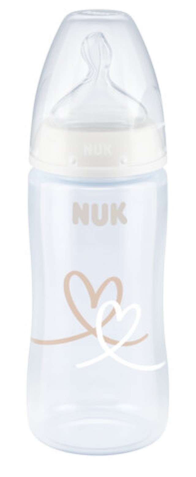 NUK First Choice Μπιμπερό Λεύκο 300ml 6-18m