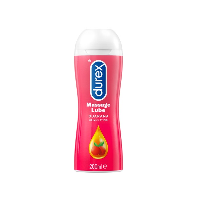 Durex Λιπαντικό Διεγερτικό Gel Play Massage 2 in 1 Guarana 200ml