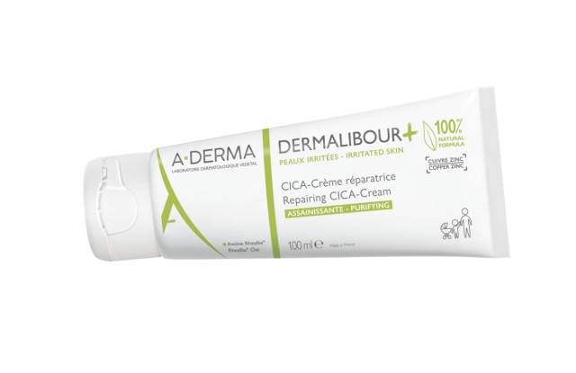 A-Derma Dermalibour+ Cica Εξυγιαντική Επανορθωτική Κρέμα 100ml