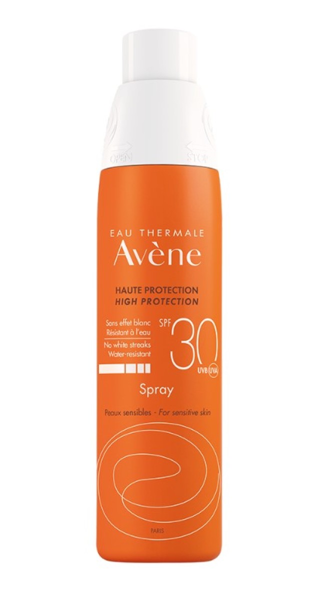 Avene Soins Solaires Αντηλιακό Σπρέι SPF30 για Πρόσωπο & Σώμα 200ml