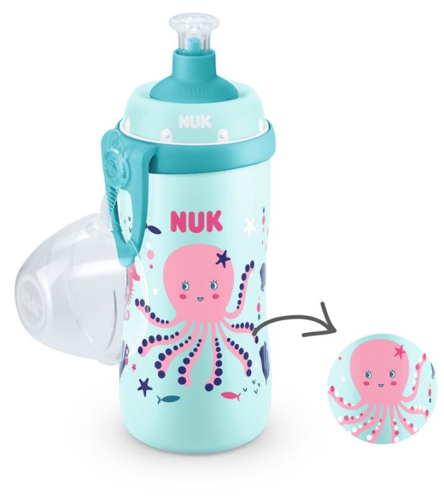 NUK First Choice Junior Cup Changes Colour 18+ 300ml Ροζ