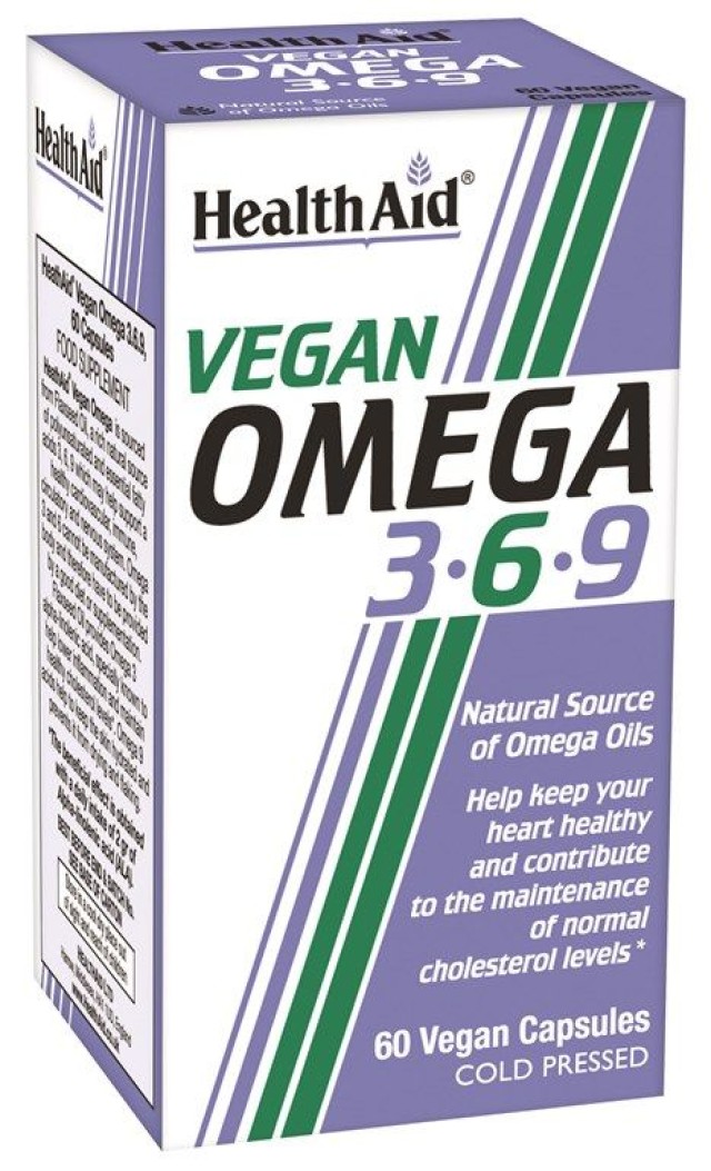 Health Aid Vegan Omega 3-6-9  60caps