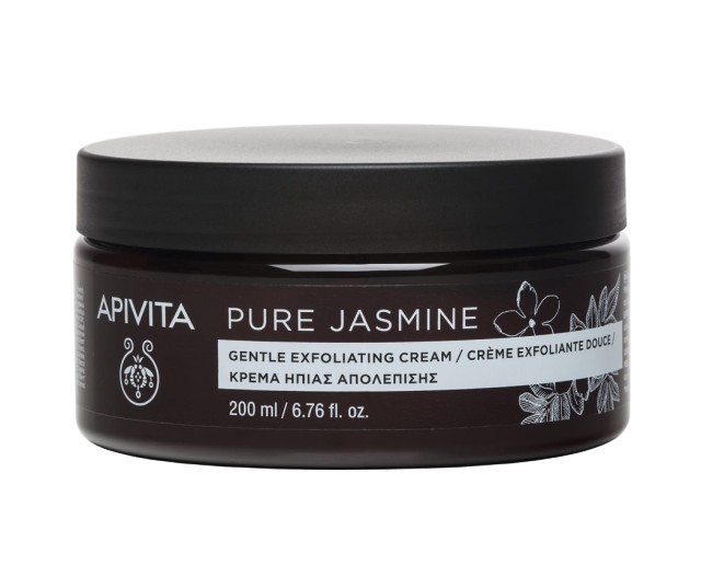 Apivita Pure Jasmine Κρέμα Ήπιας Απολέπισης 200ml