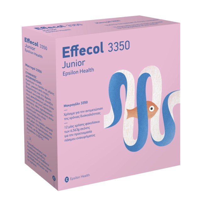 Epsilon Health Effecol 3350 Junior 12 Φακελάκια