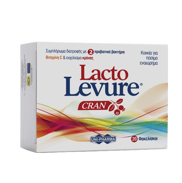 Unipharma Lacto Levure Cran 20 Φακελίσκοι