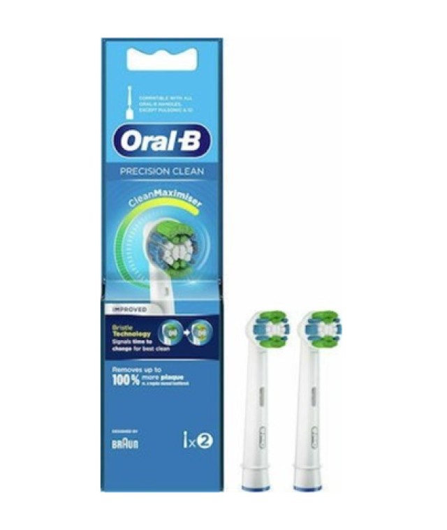 Oral-B Ανταλλακτικές Κεφαλές Precision Clean 2τμχ