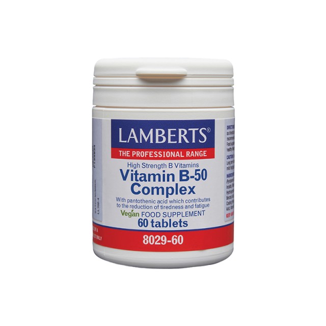 Lamberts Vitamin B-50 Complex 60tabs