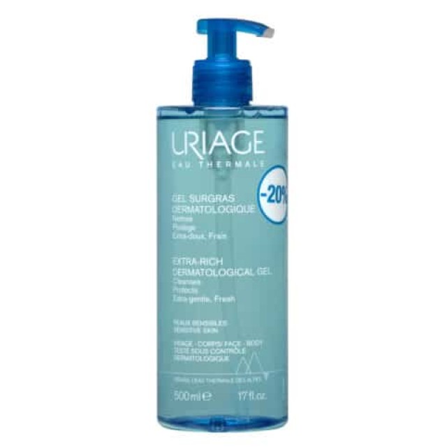 Uriage Eau Thermale Gel Surgras Dermatologique 500ml -20%