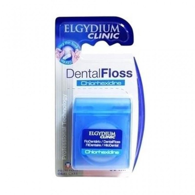 Elgydium Dental Floss Chlorhexidine 50m