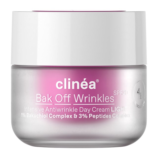 Clinea Bak Off Wrinkles Day Cream Light SPF20 50ml