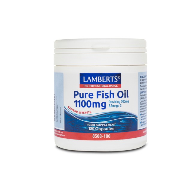 Lamberts Pure Fish Oil 1100mg 180caps