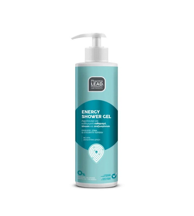 Pharmalead Energy Shower Gel Αφρόλουτρο για Τόνωση & Αναζωογόνηση 500ml