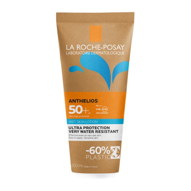 La Roche Posay Anthelios Wetskin SPF50+ Αντηλιακό Γαλάκτωμα Σώματος 200ml