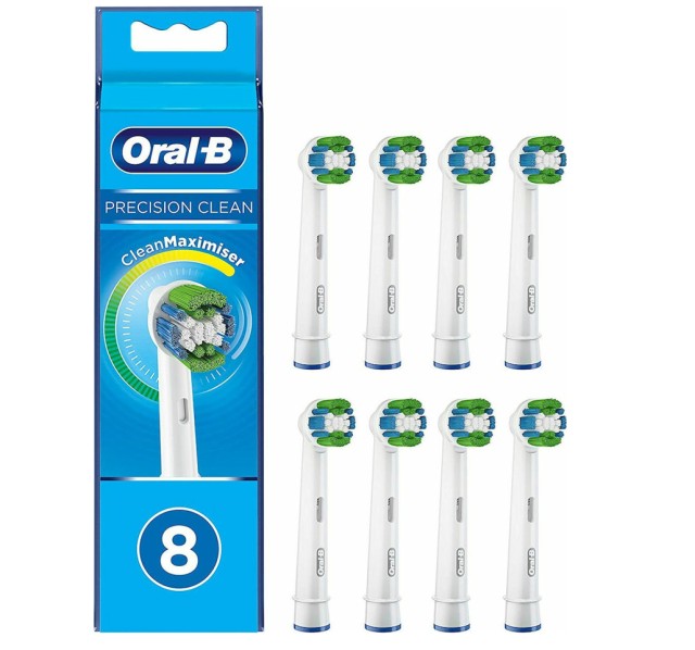 Oral-B Ανταλλακτικές Κεφαλές Precision Clean 8τμχ