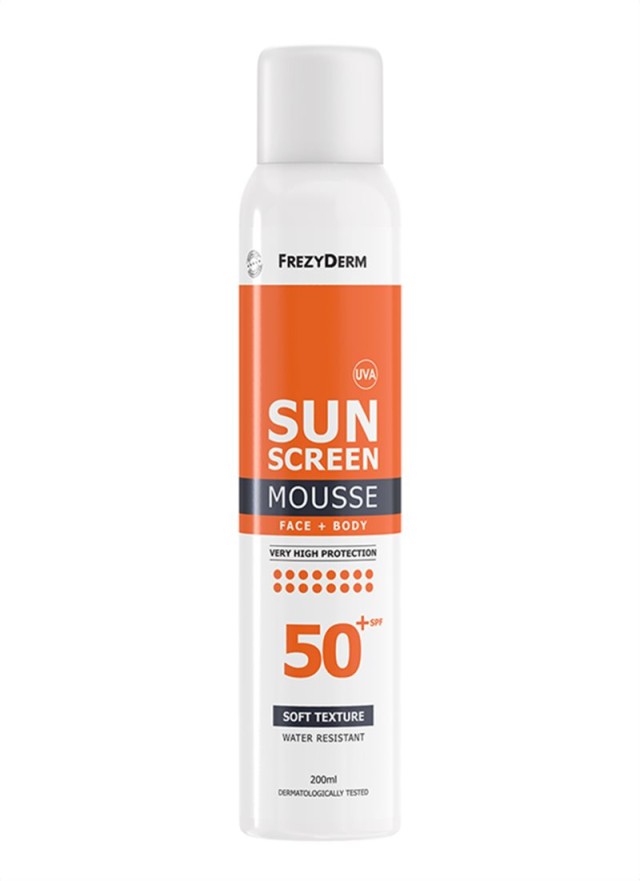 Frezyderm Sun Screen Mousse SPF50 200ml