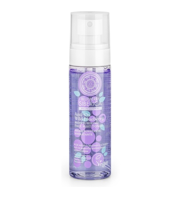 Natura Siberica Anti-OX Wild Blueberry Moisturising Face Mist Toner Ενυδατικό Σπρέι 100ml