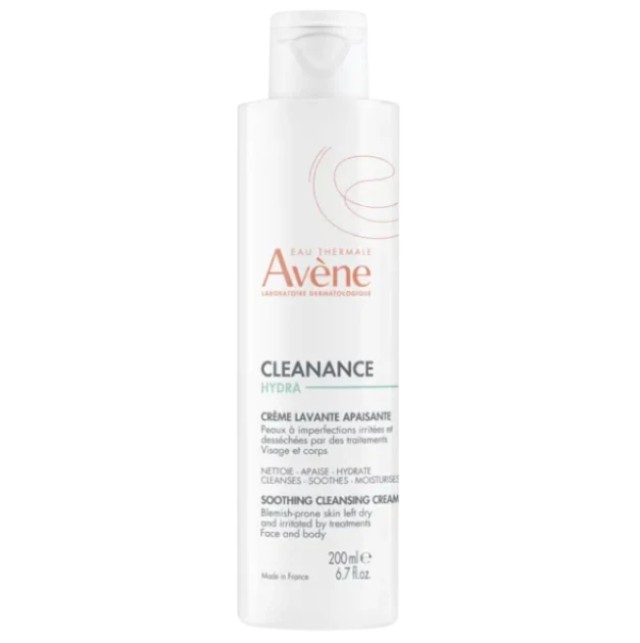 Avene Cleanance Hydra Κρέμα Καθαρισμού για Δέρμα υπό Ξηραντική Αγωγή 200ml