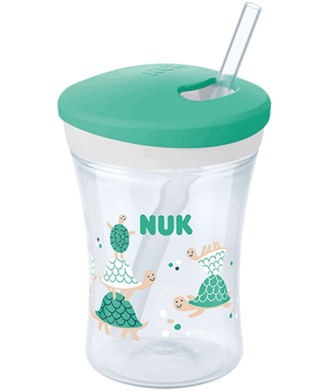 NUK Action Cup Πράσινο 230ml 12m+