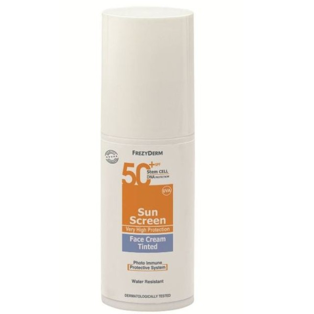 FREZYDERM SUNSCREEN TINTED FACE CRSPF50