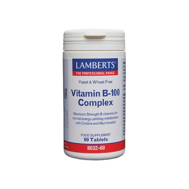 Lamberts Vitamin B-100 Complex 60tabs