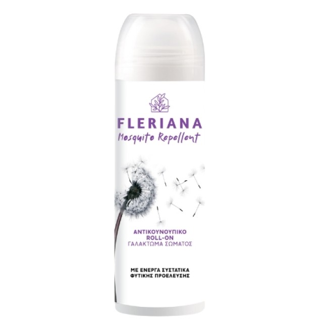 Fleriana Αντικουνουπικό Roll-on Γαλάκτωμα Σώματος 50ml