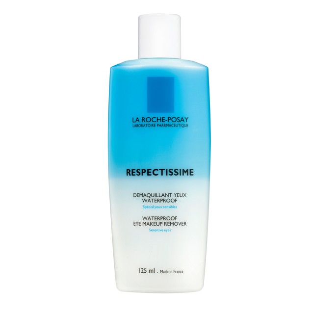 La Roche Posay Respectissime Waterproof Eye Make-up Remover Ντεμακιγιάζ Ματιών 125ml