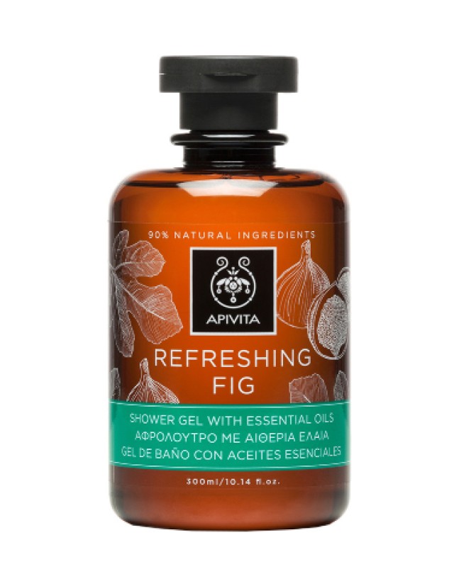 Apivita Refreshing Fig Αφρόλουτρο 300ml