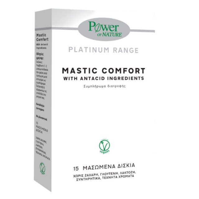 Power Health Platinum Range Mastic Comfort 15tabs