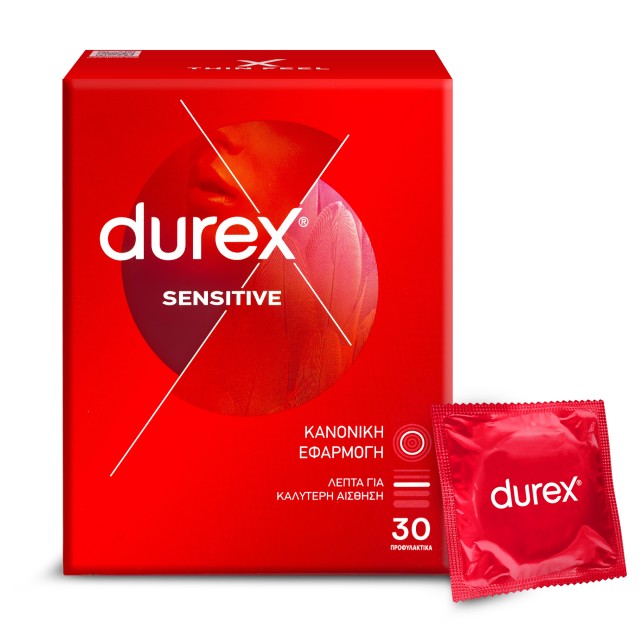 Durex Sensitive Thin Feel 30τμχ