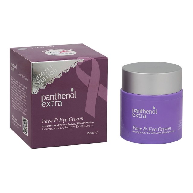 Panthenol Extra Face & Eye Cream 24h Αντιρυτιδική Κρέμα Limited Edition 100ml