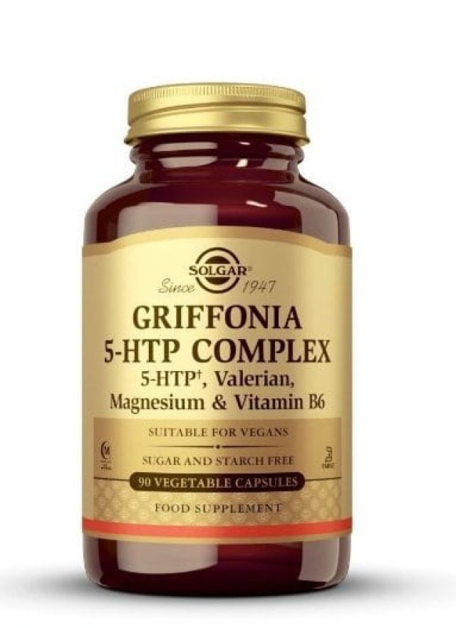 Solgar Griffonia 5-HTP (5-Υδροξυ-Τρυπτοφανη) 100mg 90caps