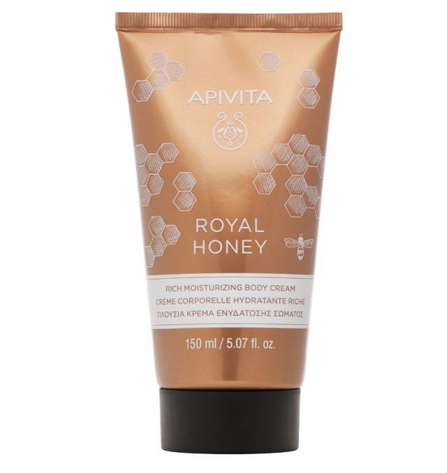 Apivita Royal Honey Πλόυσια Κρέμας Ενυδάτωσης Σώματος 150ml