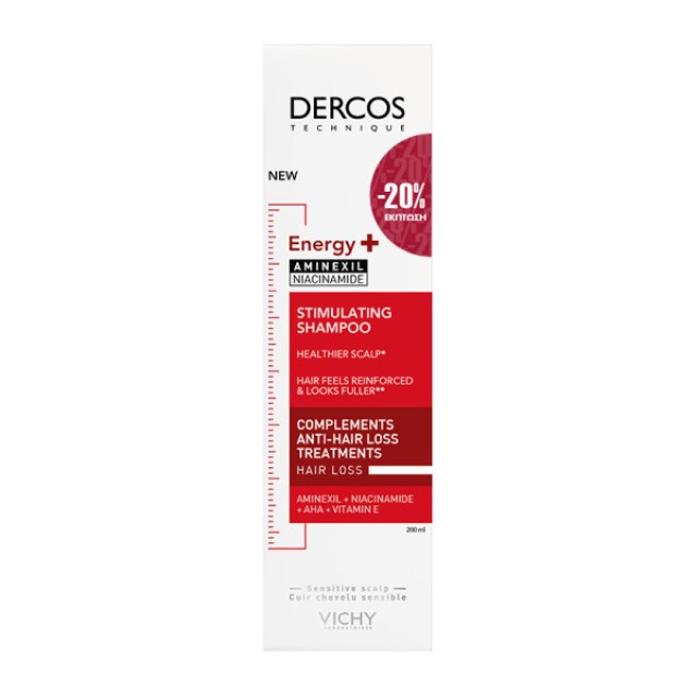 Vichy Dercos Energy+ Shampoo -20% 200ml