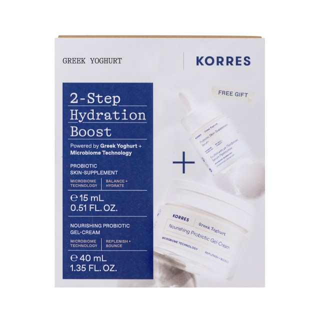 Korres Greek Yoghurt Face Gel-Cream + Serum Set