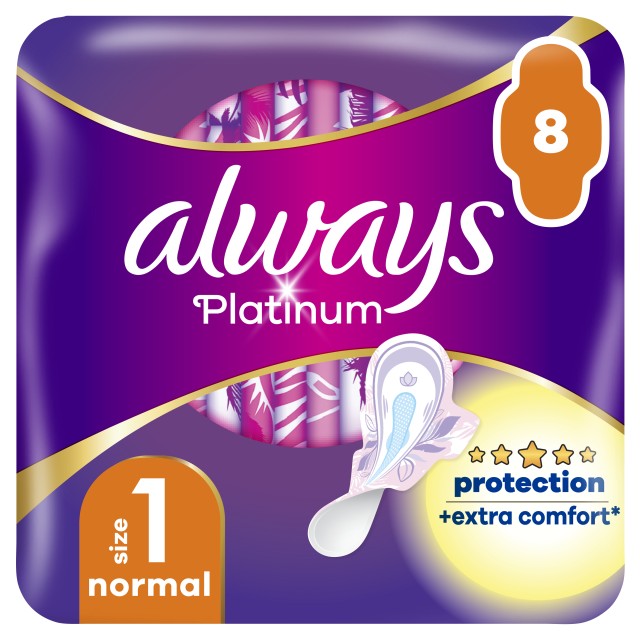 Always Platinum Normal No1 8τμχ