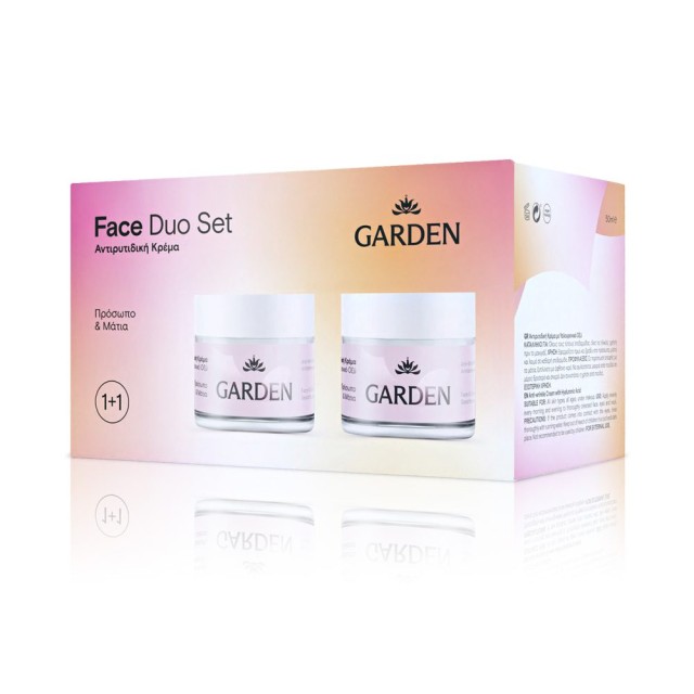 Garden Face Duo Set No1 Anti-Wrinkle Cream 50ml 1+1 Δώρο