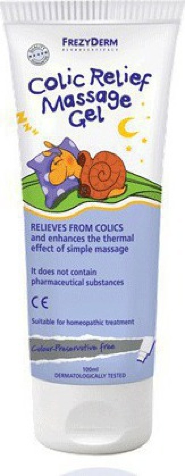 Frezyderm Colic Relief Massage Gel Τζελ Μασάζ για την Ανακούφιση από τους Κολικούς 100ml