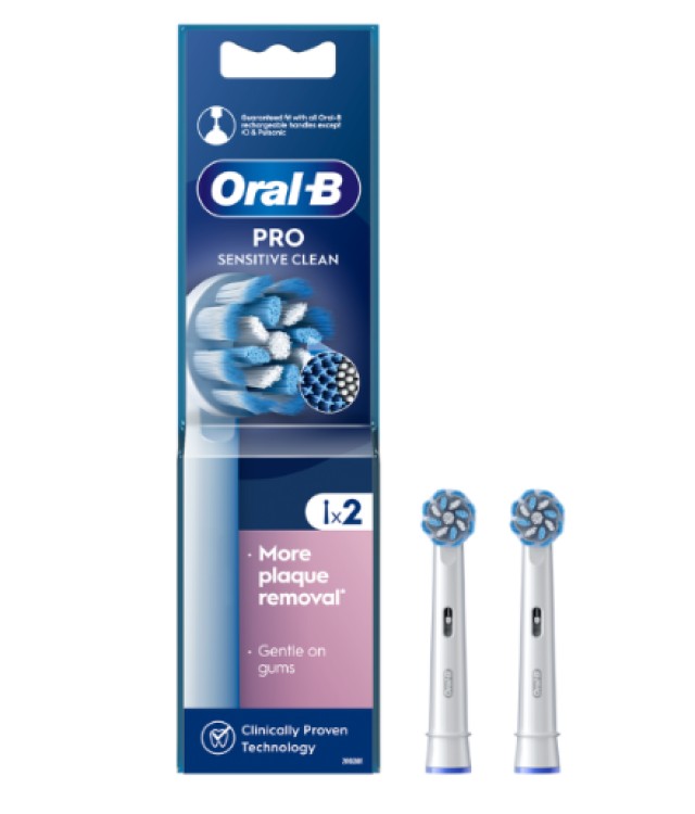 Oral-B Ανταλλακτικές Κεφαλές Sensi Ultra 2τμχ