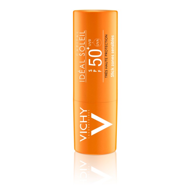 Vichy Capital Soleil Stick για Ευαίσθητες Ζώνες SPF50+ 9gr