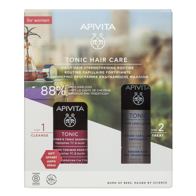 Apivita Tonic Hair Care for Women Promo Pack