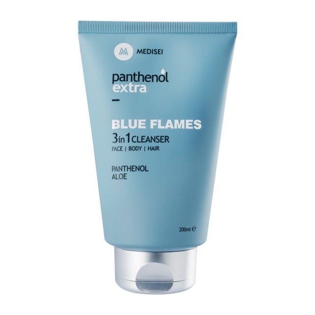 Panthenol Extra Blue Flames 3in1 Cleanser 200ml