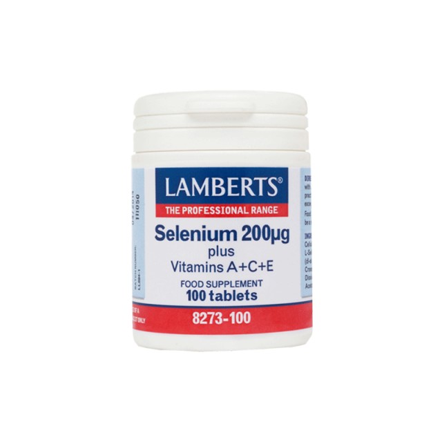 Lamberts Selenium 200mg with Vitamin A+C+E 100tabs