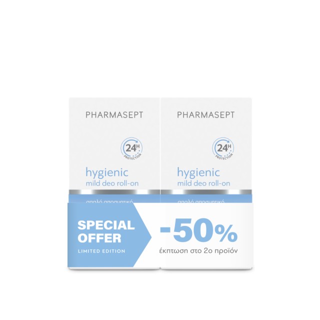 Pharmasept Hygienic Mild Deo Roll-On -50% στο 2ο Προιον