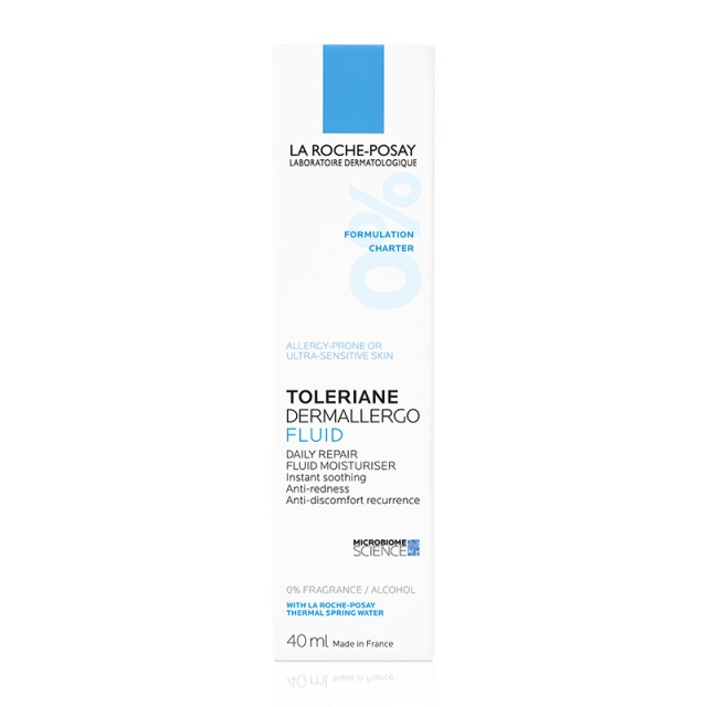 La Roche Posay Toleriane Dermallergo Fluid Για Ενυδάτωση & Επανόρθωση Του Ευαίσθητου Αλλεργικού Δέρματος 40ml